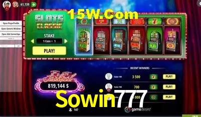 Jogos de Slot Sowin777